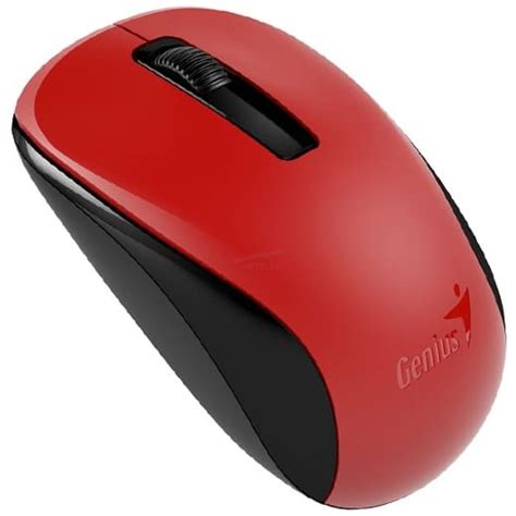 Mouse Genius NX-7005 – Inalámbrico – Rojo - Intelec | Tecnología y Fitness