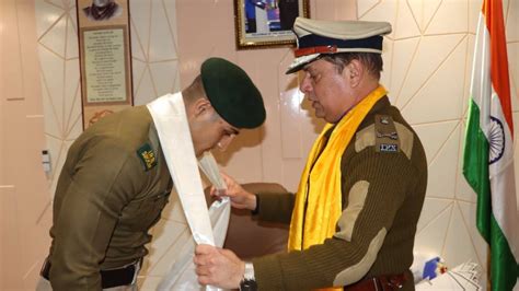 sikkim police honors ct joseph sharma winner  himalaya roadies