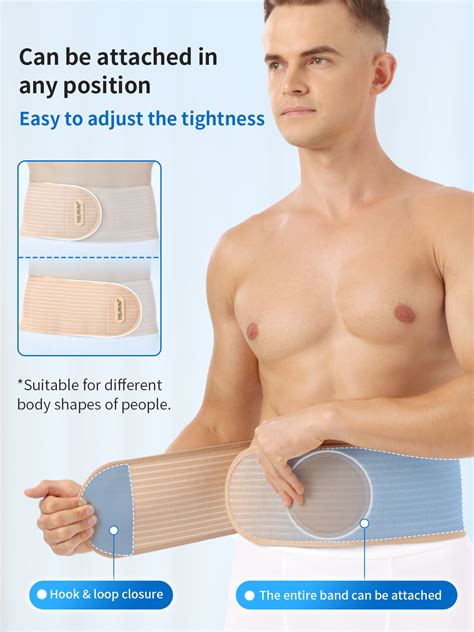 VELPEAU Umbilical Hernia Belt - Navel Ventral Epigastric Incisional and