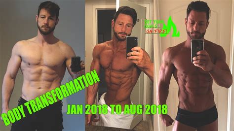 Henny Seroeyen his BodyTransformation from Jan2018 to Aug2018 - YouTube