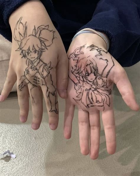 Genshin Impact Tattoo - Printable Calendars AT A GLANCE