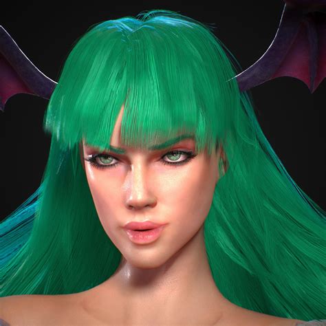 I finally finished this Morrigan Aensland 3D Fan Art : r/Darkstalkers