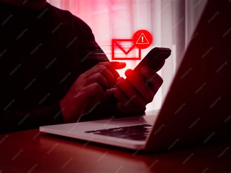 Sms spam and fake text message phishing from scammer concept sms hacked