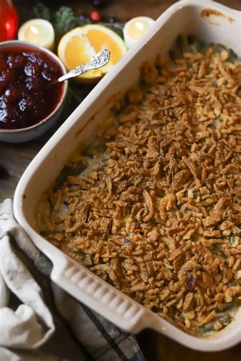 Cheesy Green Bean Casserole