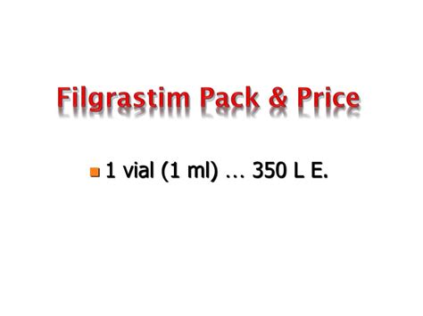 PPT - Filgrastim PowerPoint Presentation, free download - ID:4823884