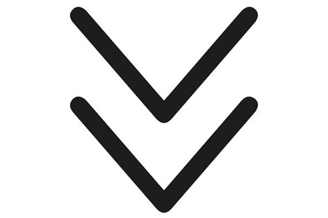 bottom arrow icon png  transparent background  png