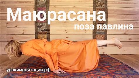 АСАНА №16. МАЮРАСАНА (ПОЗА ПАВЛИНА). Йога асаны - YouTube