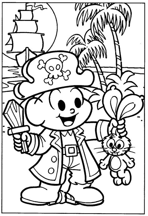 Colorir E Imprimir - Cebolinha para Colorir e Imprimir - Muito Fácil - Colorir e Pintar