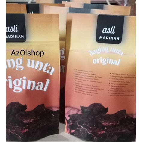 jual daging unta original panggang gram shopee indonesia