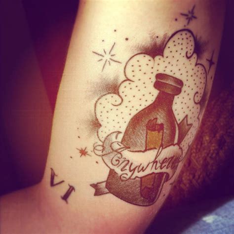 Bottle tattoo by JackyChou on DeviantArt