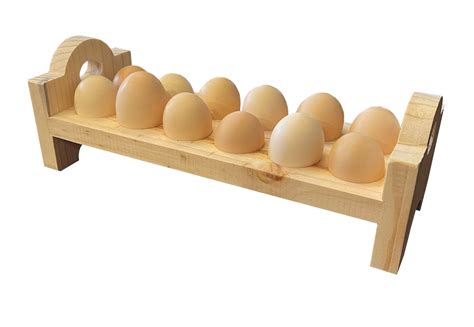 wooden egg holder harvest lane honey