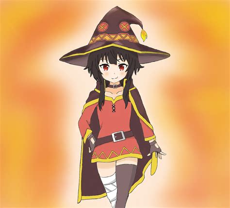 Megumin from KonoSuba by spancereu on DeviantArt