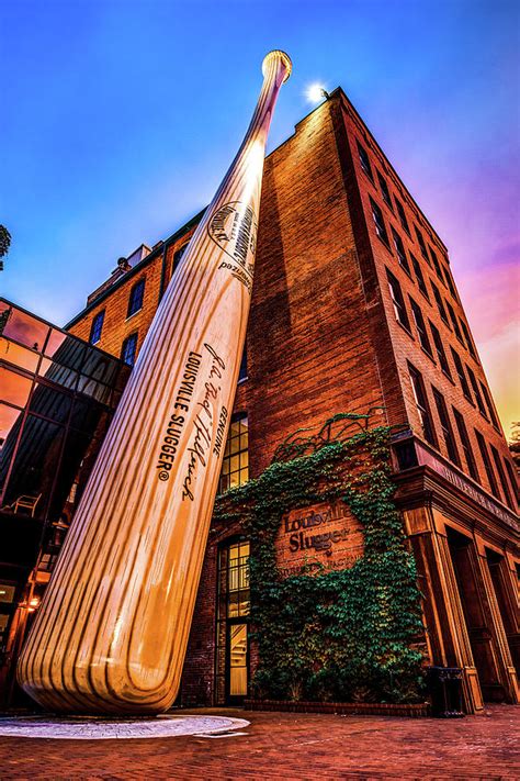 Louisville Slugger Museum in Vivid Color and Kentucky Architecture ...