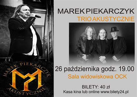 Marek Piekarczyk - Trio Akustycznie | Ostrzeszowskie Centrum Kultury