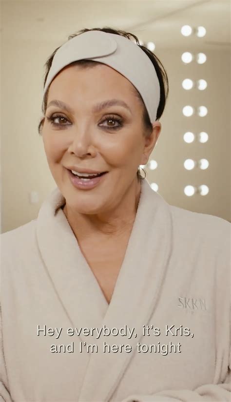 Kris Jenner goes makeup-free to share her skincare routine