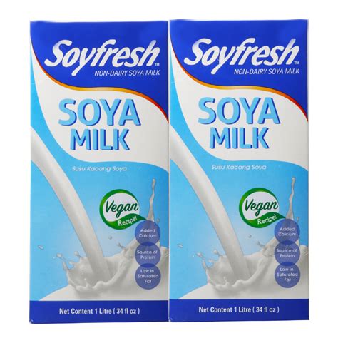Soyfresh Soya Milk Assorted 2 x 1 Litre Online at Best Price | Lulu Qatar