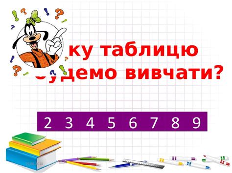 Вивчаємо таблицю множення - презентация онлайн