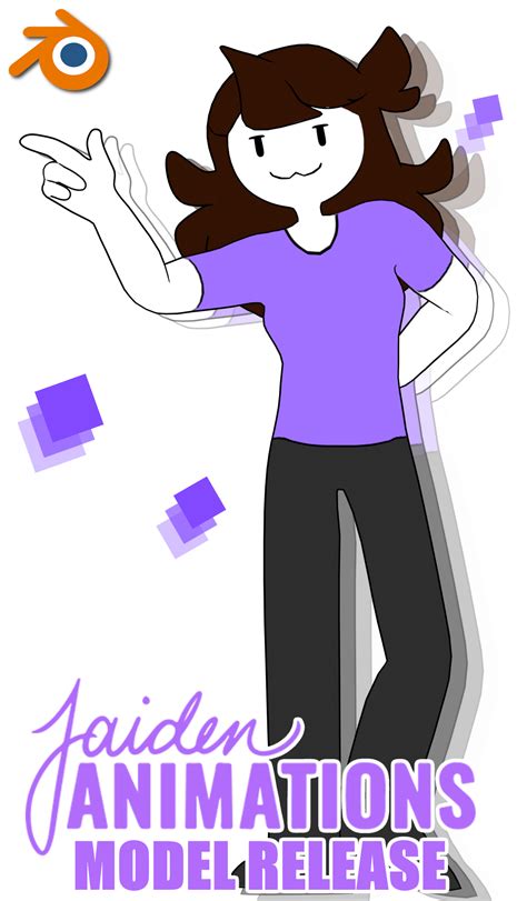 Jaiden Animations Model Release Render by DevCakeProductions on DeviantArt