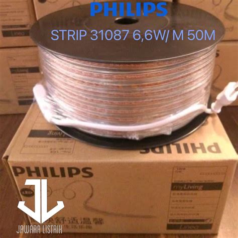 Jual PHILIPS LED LAMPU SELANG DLI 31087 HV LED TAPE HL 6,6w/m 50 M ...