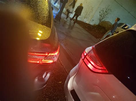 Uber on Uber accident I had tonight with another driver, this happened