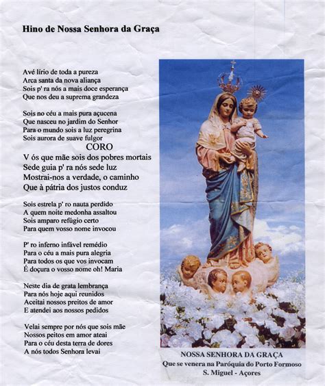 Porto Formoso: Hino de Nossa Senhora da Graça - Porto Formoso