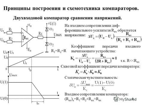 Презентация на тему: "1 Компараторы. 1.Общие определения. Компараторы в ...