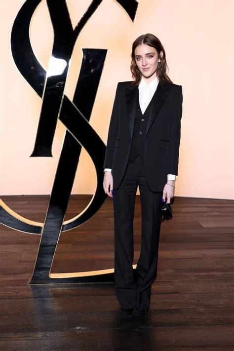TALIA RYDER at Saint Laurent Womenswear Fall/winter 2024-2025 Show at