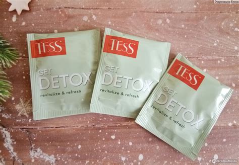 Чай в пакетиках Tess Get Detox - «Зеленый чай Tess Get Detox 🍃 ...