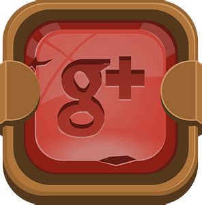 rounded dark red google button  vector icons  creazillacom
