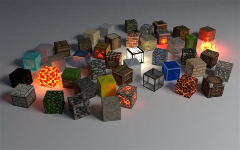 minecraft video games cgi  blocks digital art colorful simple