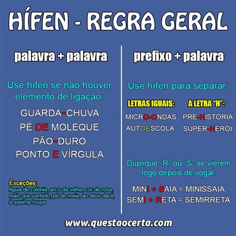 Inter Relação Tem Hifen - Uso do Hífen | Uso do hifen, Portugues para concurso, Gramática da ...