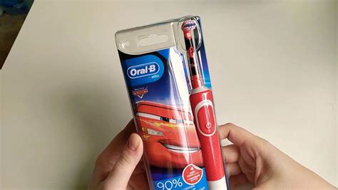 Детская электрическая зубная щетка Oral-b. Обзор - YouTube