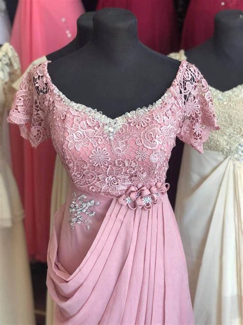 Elegant BLUSH PINK Formal Dress Principal Sponsor Mother of the Bride