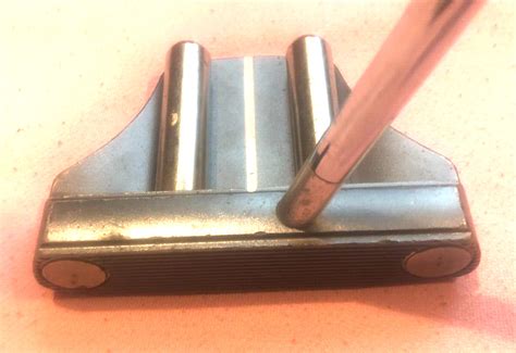 Rife 2 Two Bar Mallet Putter 34" missing weight Ping Grip *Fair
