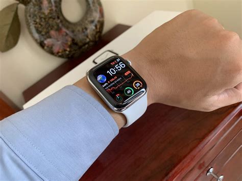 Apple Watch S4 44mm LTE Stainless Steel cũ