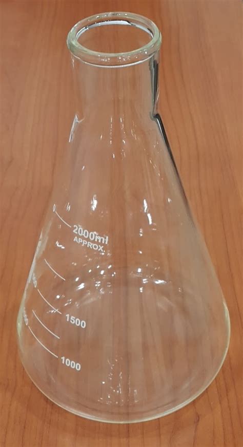 Колба коническая КН-2-2000 без шлифа