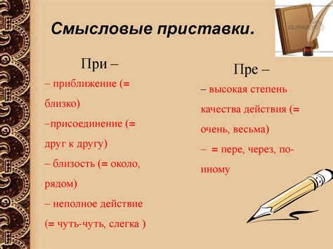 Правописание ПРЕ- и ПРИ- в словах - презентация онлайн