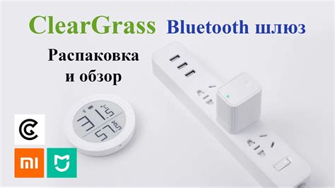 ClearGrass Bluetooth Распаковка и обзор шлюза Модель: CGSPR1 - YouTube
