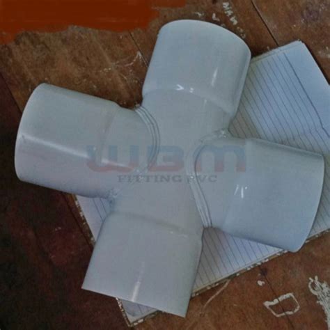 jual sambungan fitting tee pipa pvc      arah rangka