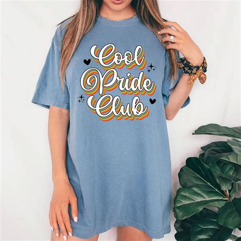 Cool Pride Club Shirt, Gay Pride Shirt, Lgbt Rainbow Tee, Funny Lgbt