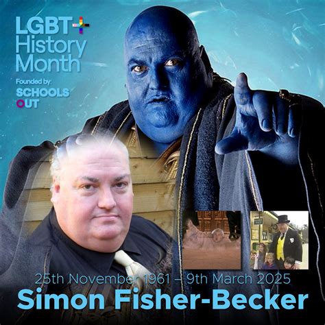 Lesbian, Gay, Bisexual, Trans History Month UK - Simon Fisher-Becker