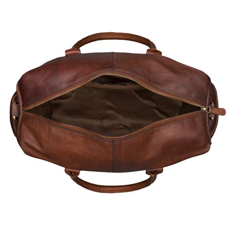 "Travis" Weekend Bag Leather Women | STILORD