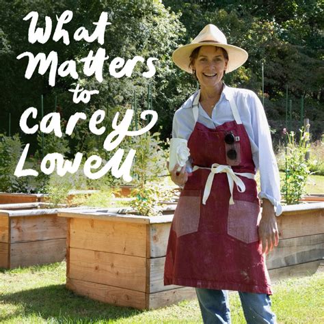 What Matters to Carey Lowell – PRINT Magazine