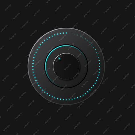 premium vector volume button illustration