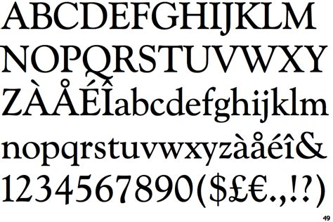 Identifont - Goudy Catalogue (BT)