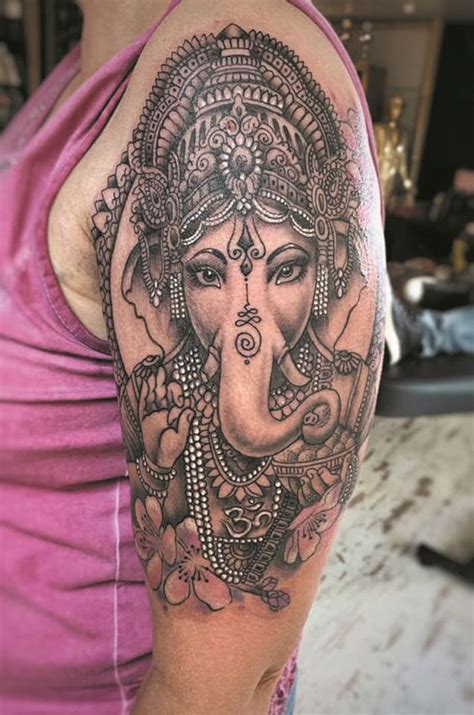 15 Best elephant-headed Hindu god Ganesha tattoos