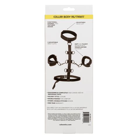 SE2702813 Boundless Collar Body Restraint - Black Honey's Place