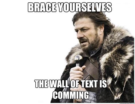 Wall of Text Meme | Cooler Insights