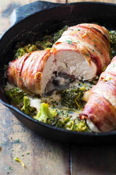 Bacon Wrapped Chicken Breast - Green Healthy Cooking