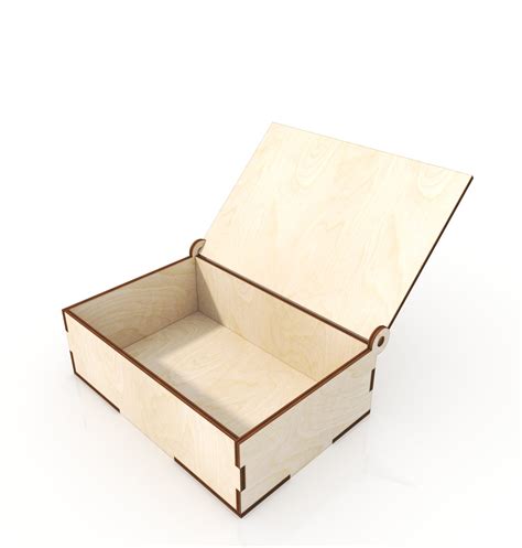 Laser Cutting Box by Size Custom Box Hinged Lid Boxes - Etsy